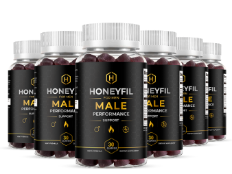 Honeyfil For Men supplement bottles